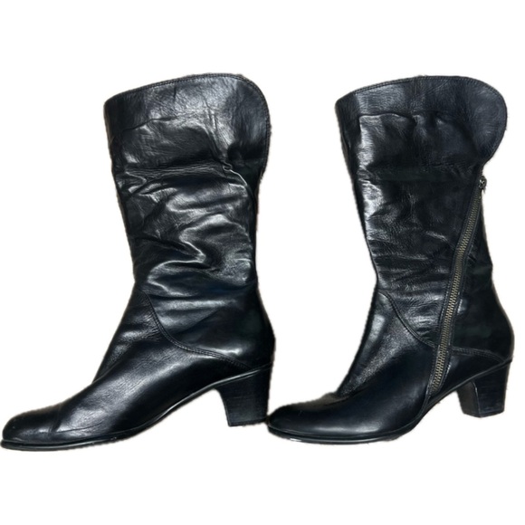 Vintage Arnold Churgin Handmade Leather Boots - Picture 7 of 9